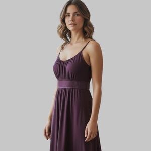 American eagle Spaghetti Strap Dress in Deep Plum